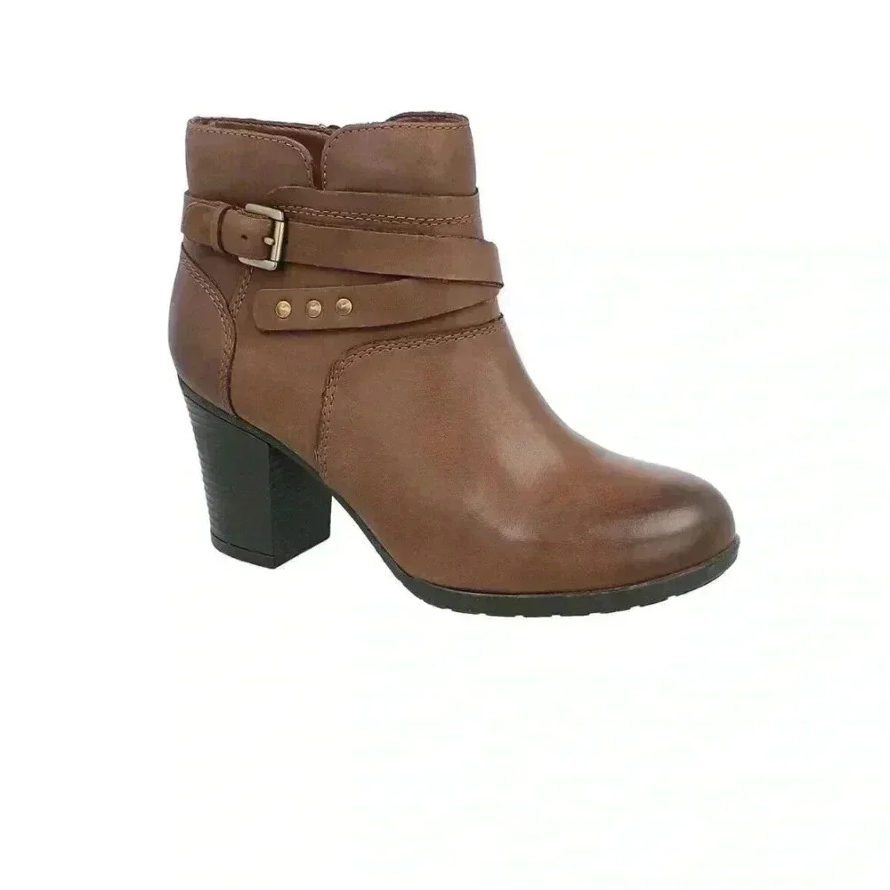 ROCKPORT Trutech Leather Booties Size 8.5 - Picture 2 of 12